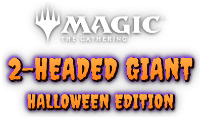 Magic The Gathering 2 Headed Giant Commander - Halloween edition